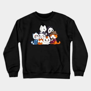 Cat Horror Crewneck Sweatshirt